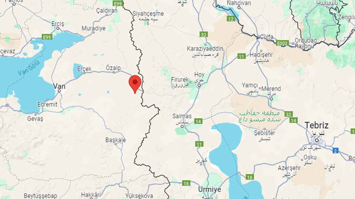 Van'da 4 büyüklüğünde deprem | Son depremler