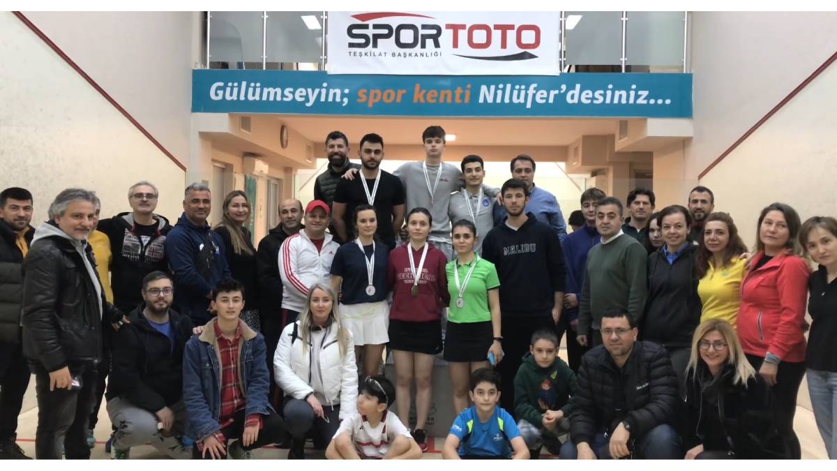 Nilüfer’de Squash Şampiyonası heyecanı