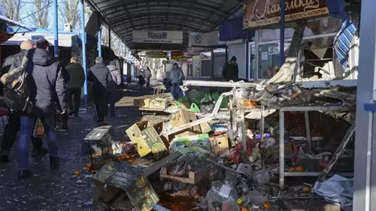 Ukrayna'nın Donetsk şehrine saldırısında can kaybı 27'ye çıktı