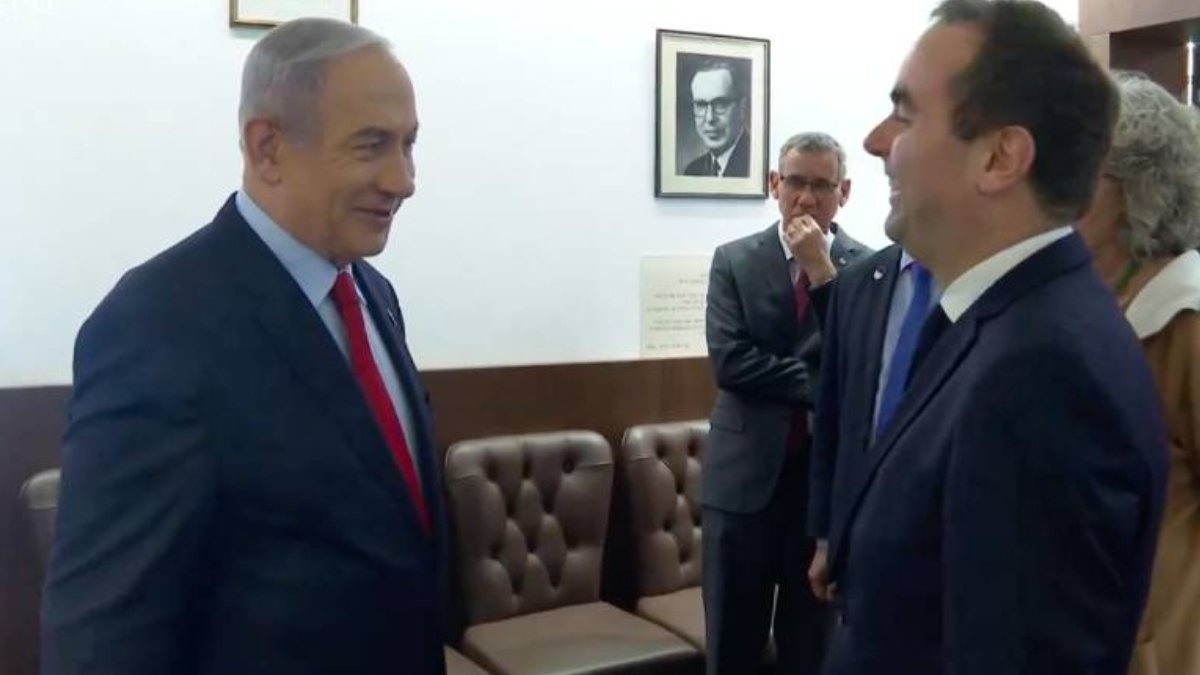 Netanyahu, Fransa Savunma Bakanı Lecornu ile görüştü
