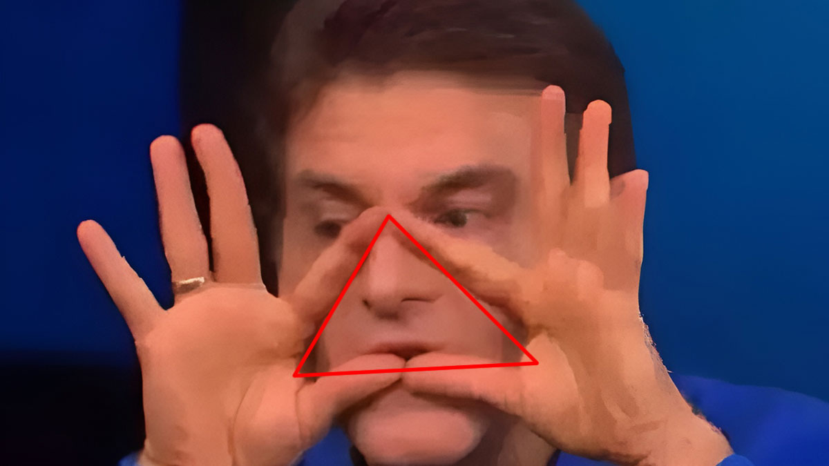 Yüzünüzdeki 'ölüm üçgeni' ile asla oynamayın! Dr. Mehmet Öz, böyle uyardı