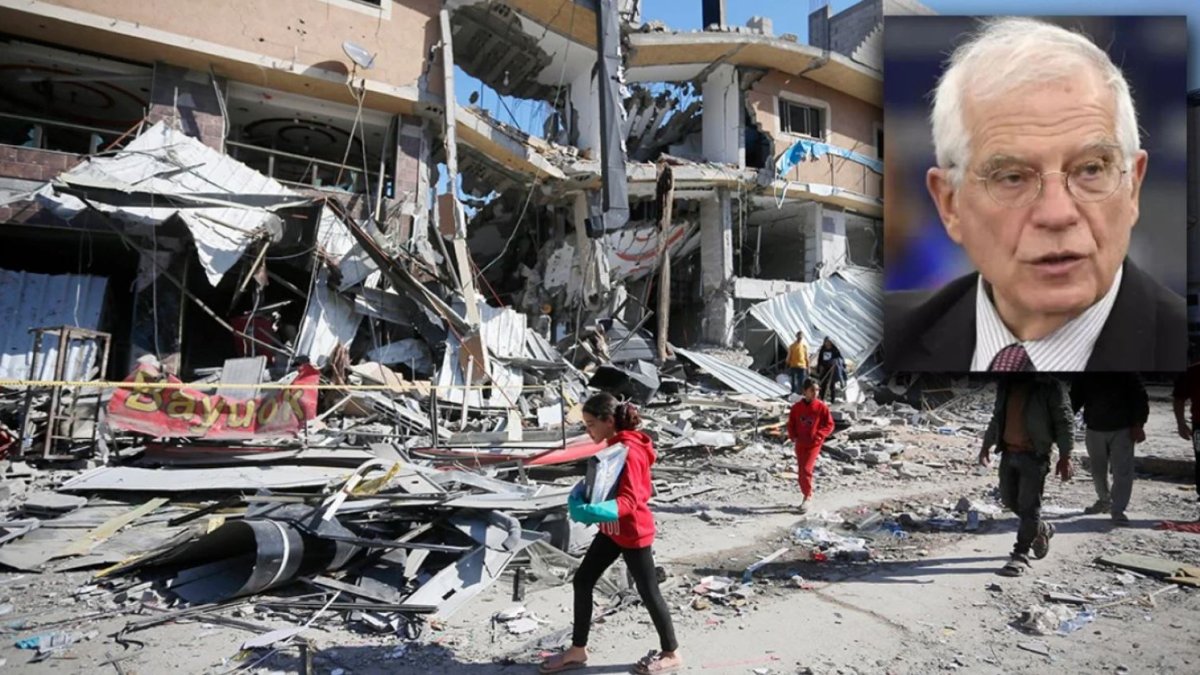 Borrel: Gazze'de 'İki devletli çözüm'den başka bir alternatif yok