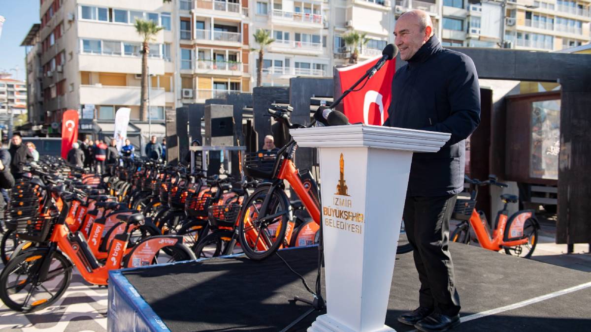 İzmir’de “Elektrikli Bisiklet” dönemi başladı