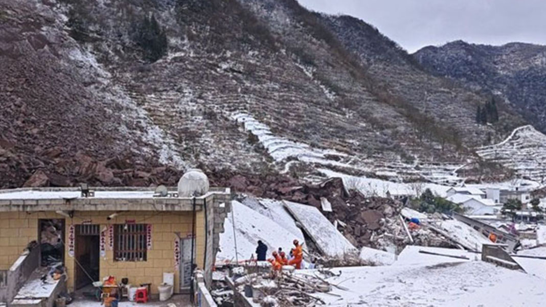 Çin'deki heyelanda can kaybı 20'ye yükseldi