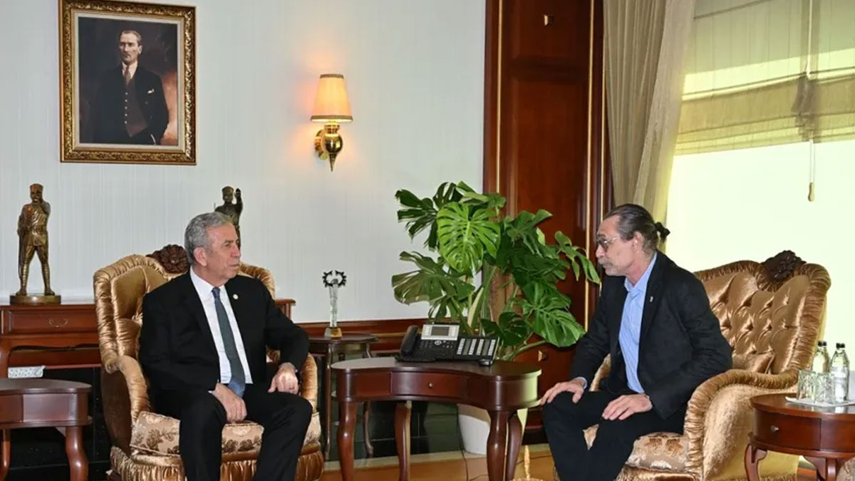 Erdal Beşikçioğlu'ndan Mansur Yavaş'a ziyaret