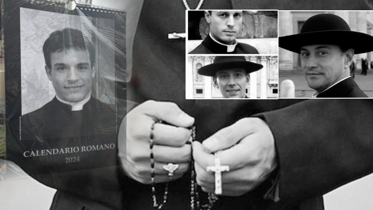 Roma’nın efsane takviminde hile! Yakışıklı papazlar sahte çıktı