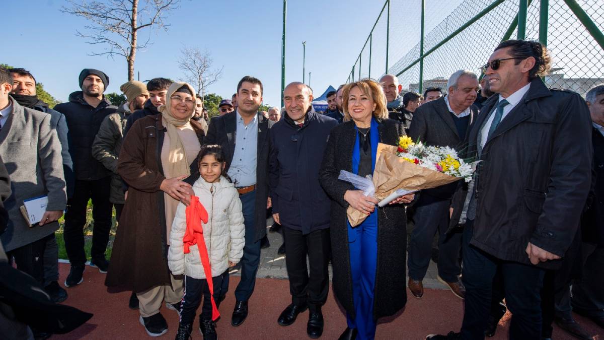 İzmir'in altıncı Yaşayan Parkı Bornova’da açıldı