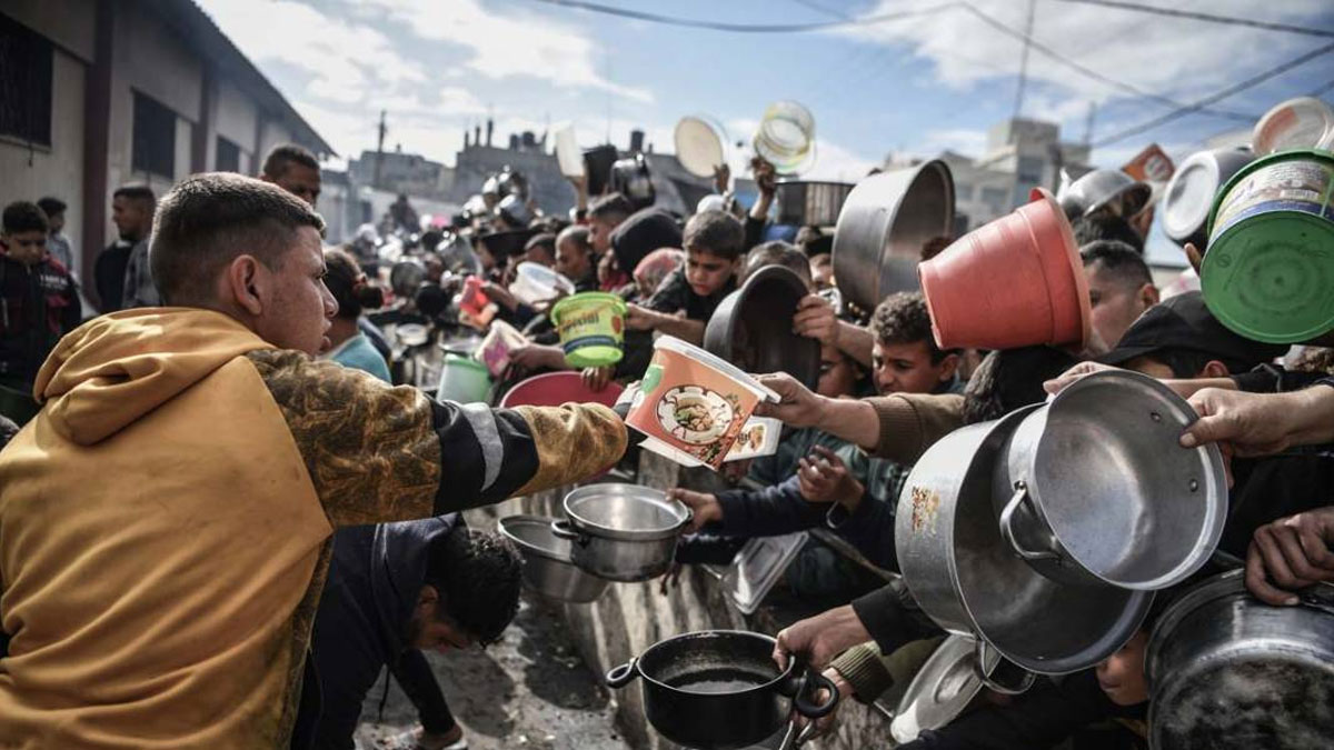 BM: Gazze'de nüfusun yüzde 25'i açlıkla karşı karşıya