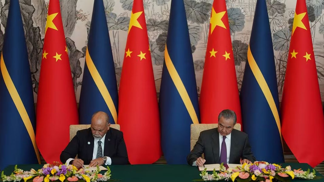 Nauru ve Çin diplomatik ilişkilerini yeniden kurdu