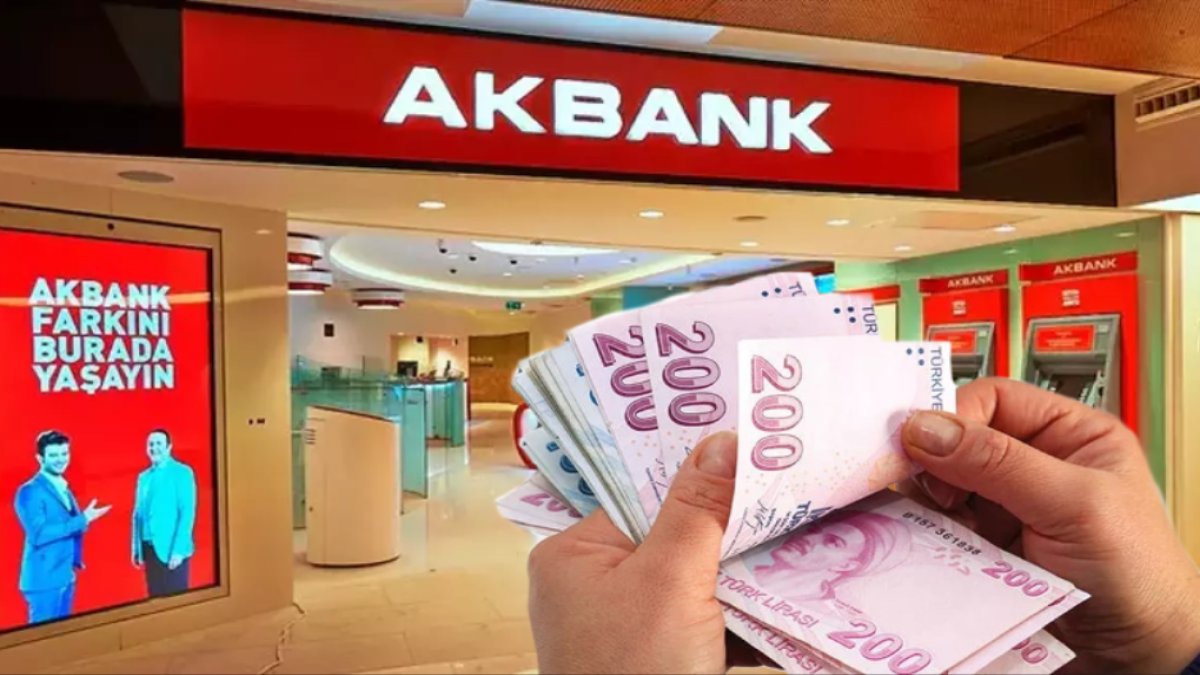 Akbank'tan 0 faizle 30 bin TL kredi kampanyası! Nakit ihtiyacı olan Akbank'a koşacak
