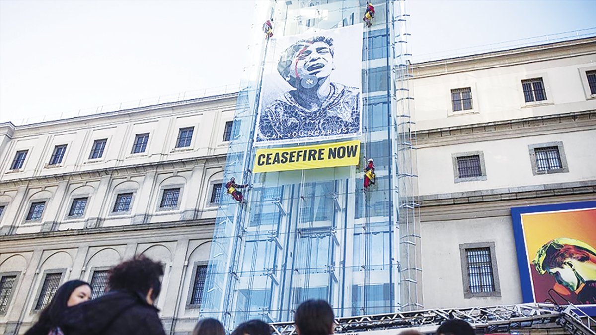 Guernica’yı görmenin yolu Gazzeli çocuktan geçiyor