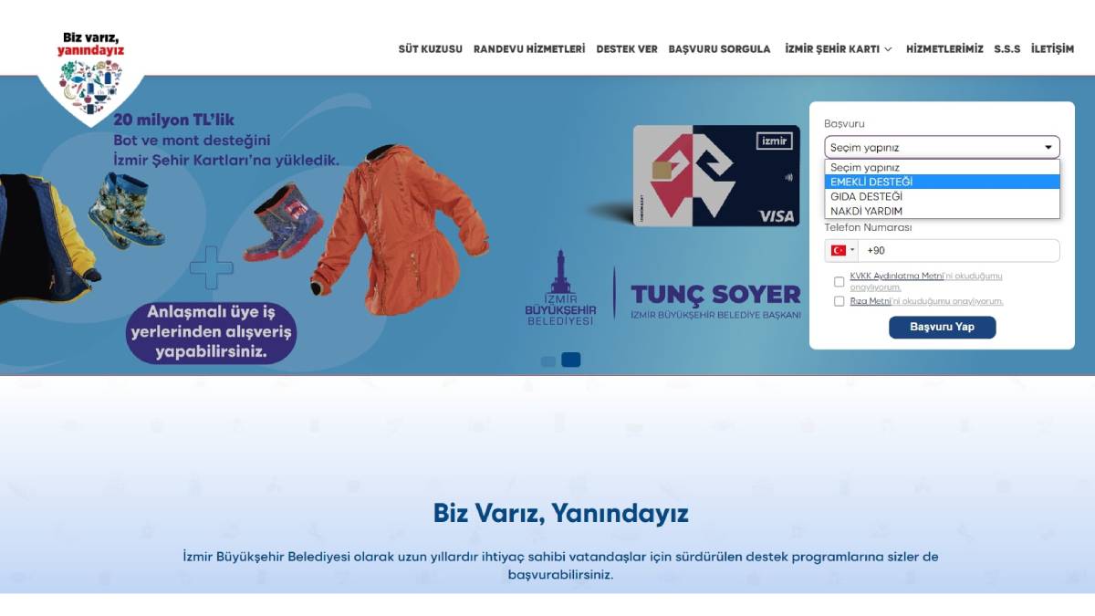 Başkan Soyer’den 24 bin emekliye 1500’er lira destek müjdesi
