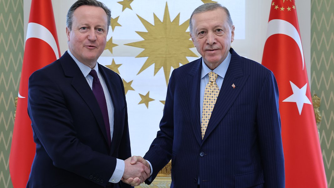 Erdoğan, İngiltere Dışişleri Bakanı Cameron'la görüştü
