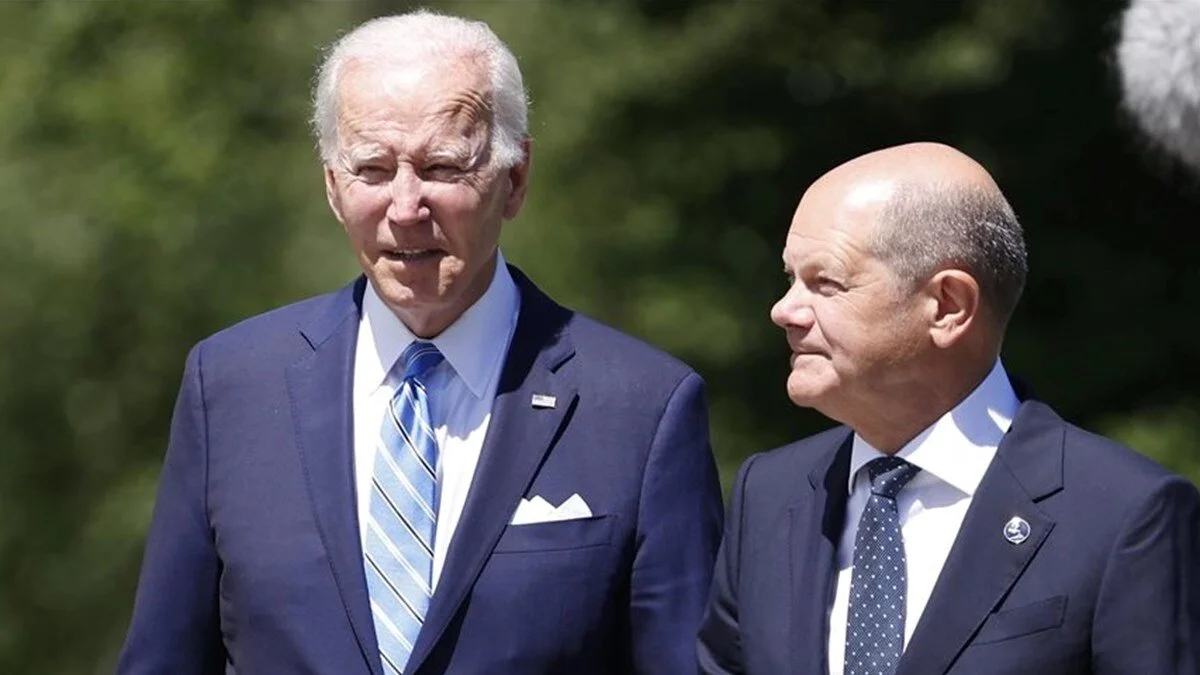 Scholz ve Biden Washington'da bir araya gelecek