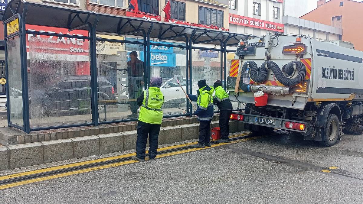 BOZTRAM İSTASYONLARINDA TEMİZLİK ÇALIŞMALARI