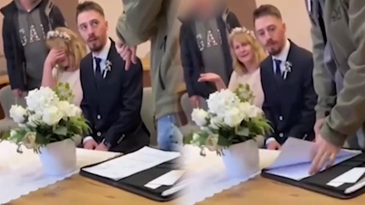 Avrupa'da nikah töreni yapan Türk vatandaşına şok baskın! Neye uğradıklarını şaşırdılar, bir anda alıp götürdüler