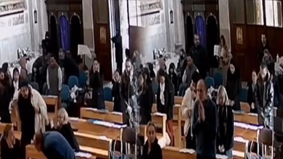 Santa Maria Kilisesi'nde yaşanan o anlar: Saldırı anları saniye saniye kaydedildi