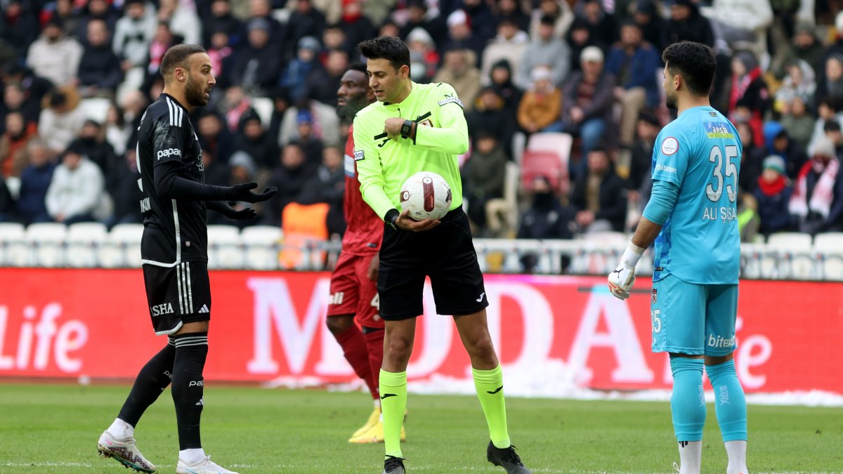 Sivas'ta Beşiktaş'a soğuk duş