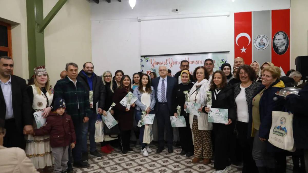 Burhaniye’de zeytinyağlı lezzetler yarıştı