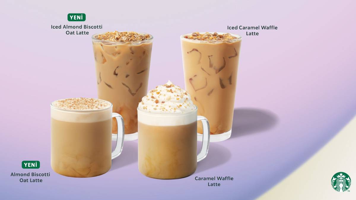 Starbucks’tan kış mevsimine özel yenilikçi bir tat: Almond Biscotti Oat Latte