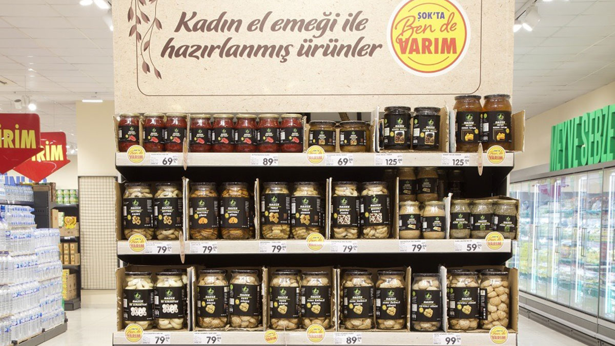 ŞOK Marketler'den kadın kooperatiflerine anlamlı destek: "Şok’ta ben de varım" projesi genişliyor