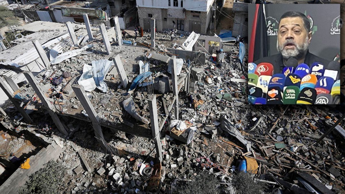 Hamas'tan esir takası önerisine yanıt: Önce Gazze'ye saldırılar nihai olarak durmalı