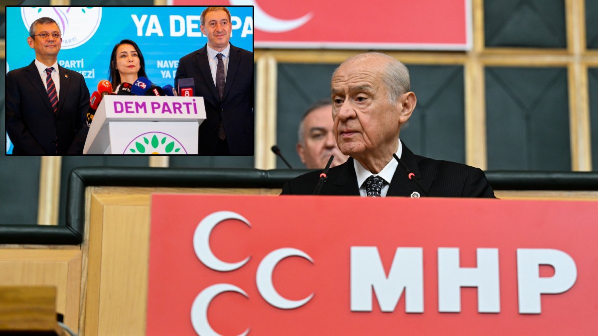 Bahçeli'den Özel'e 'DEM Parti' tepkisi: DEM'lenmek CHP'ye hiç iyi gelmedi