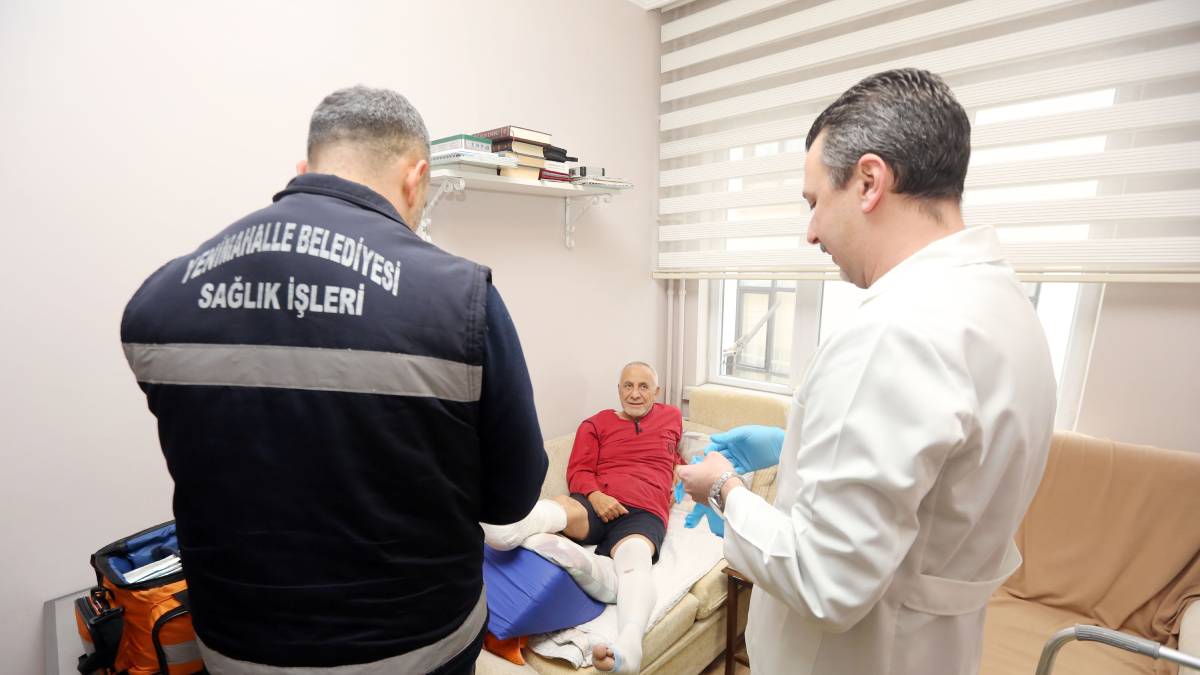 Yenimahallelilere evde sağlık hizmeti tam gaz