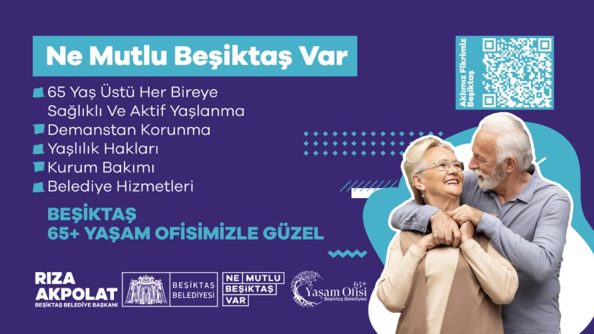 Beşiktaş Belediyesi ileri yaştaki komşularını yalnız bırakmıyor