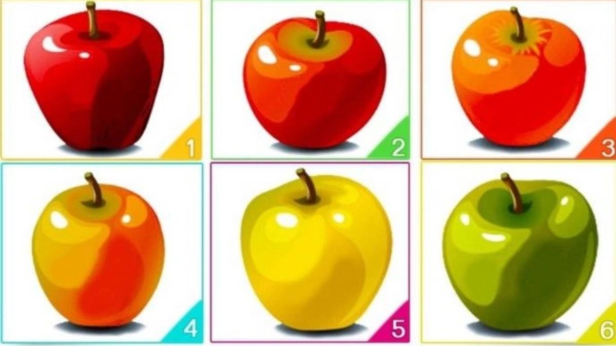 Seçtiğiniz elma, kişilik özelliklerinizi ortaya çıkarıyor! Bir elma seç ve nasıl bir insan olduğunu öğren..