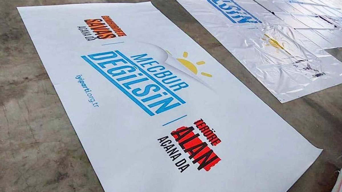 İYİ Parti’den ‘afişlerimize engel oldular’ iddiası