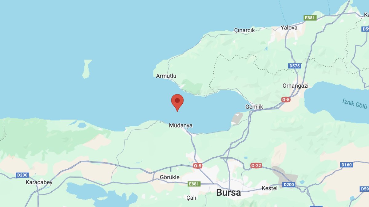 Gemlik Körfezi'nde deprem I Son depremler