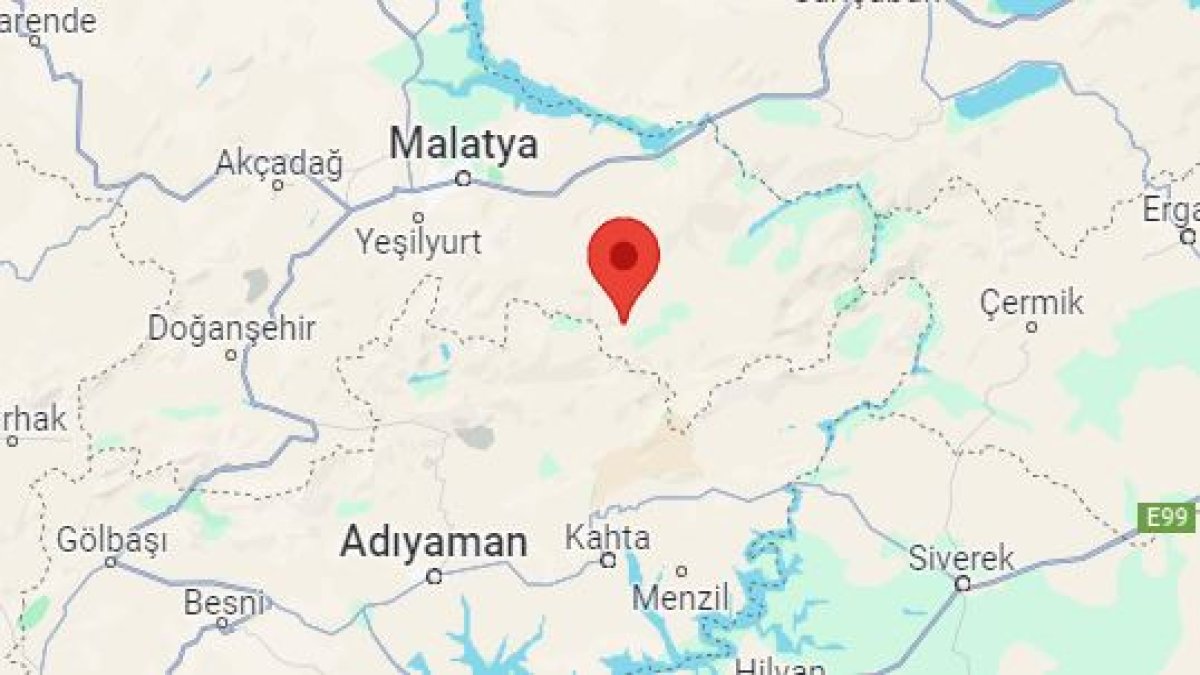 Malatya'da 3,1 büyüklüğünde deprem