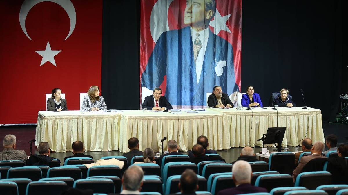 Başkan Batur’dan anlamlı veda