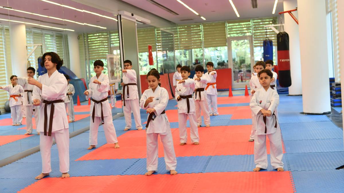 Çocuklar burada yeteneklerini keşfediyor