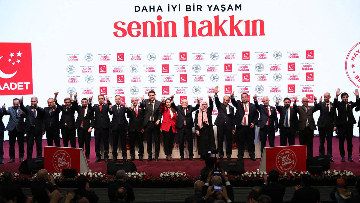 Saadet Partisi, 339 adayını açıkladı