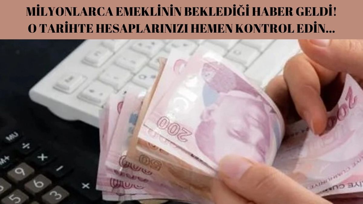 Milyonlarca emekli dört gözle bu haberi bekliyordu! Maaş farklarının yatacağı tarih belli oldu: Hesaplarınızı kontrol edin...