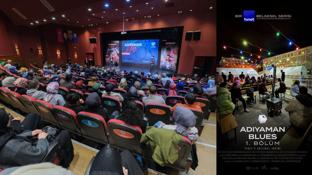 Adıyaman Blues: Asrın felaketini anlatan belgeselin ilk gösterimi yapıldı