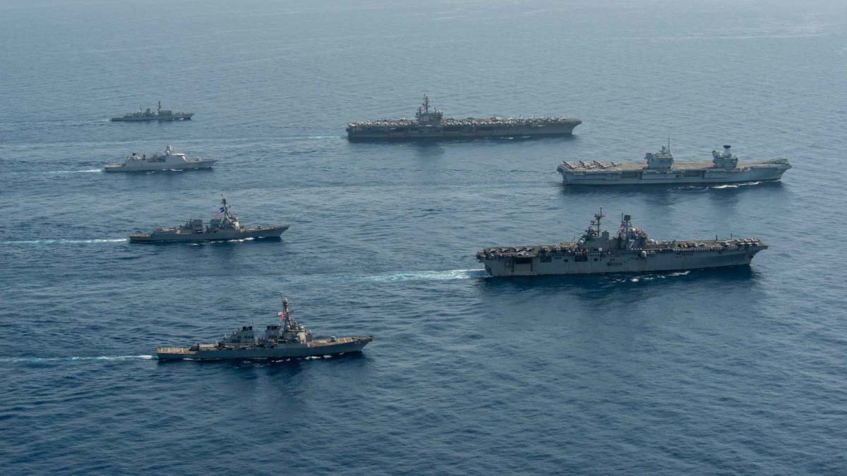 İngiliz uçak gemisi pervane arızası nedeniyle NATO tatbikatına katılamayacak