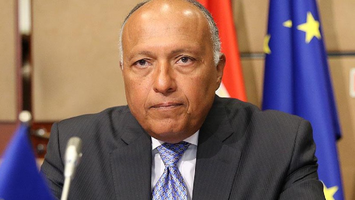 Mısırlı bakan Şükri’den ‘Filistin devleti’ çağrısı