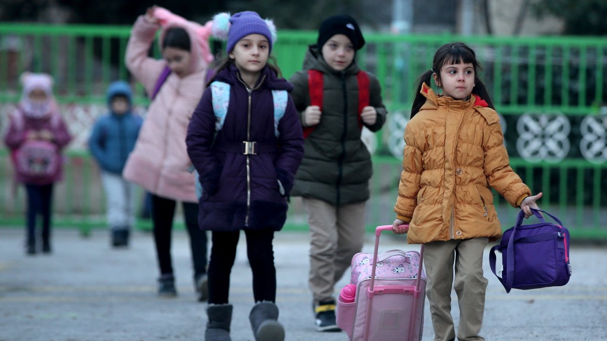 Yarıyıl tatili sonrası ilk ders zili çaldı