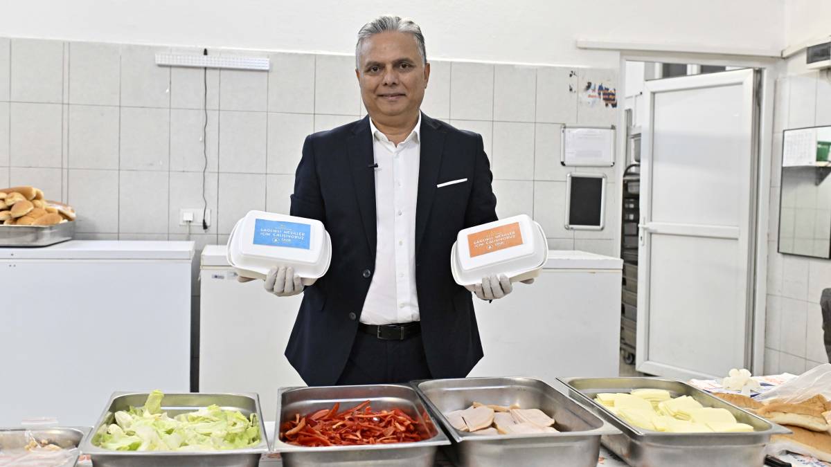 Okul menüsü programı devam ediyor