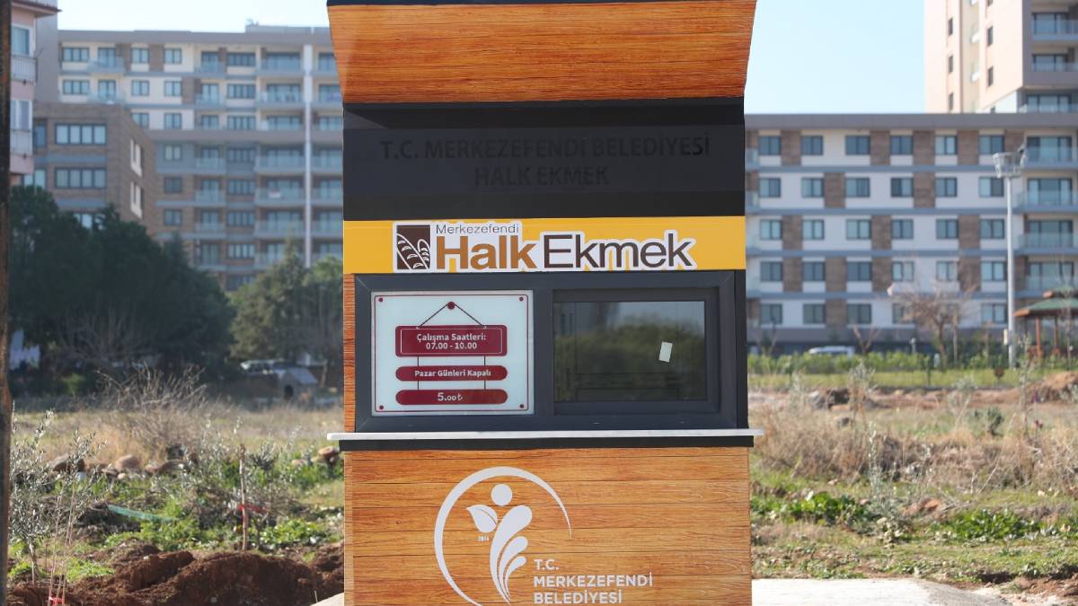 Merkezefendi Halk Ekmek’in 22. büfesi hizmette