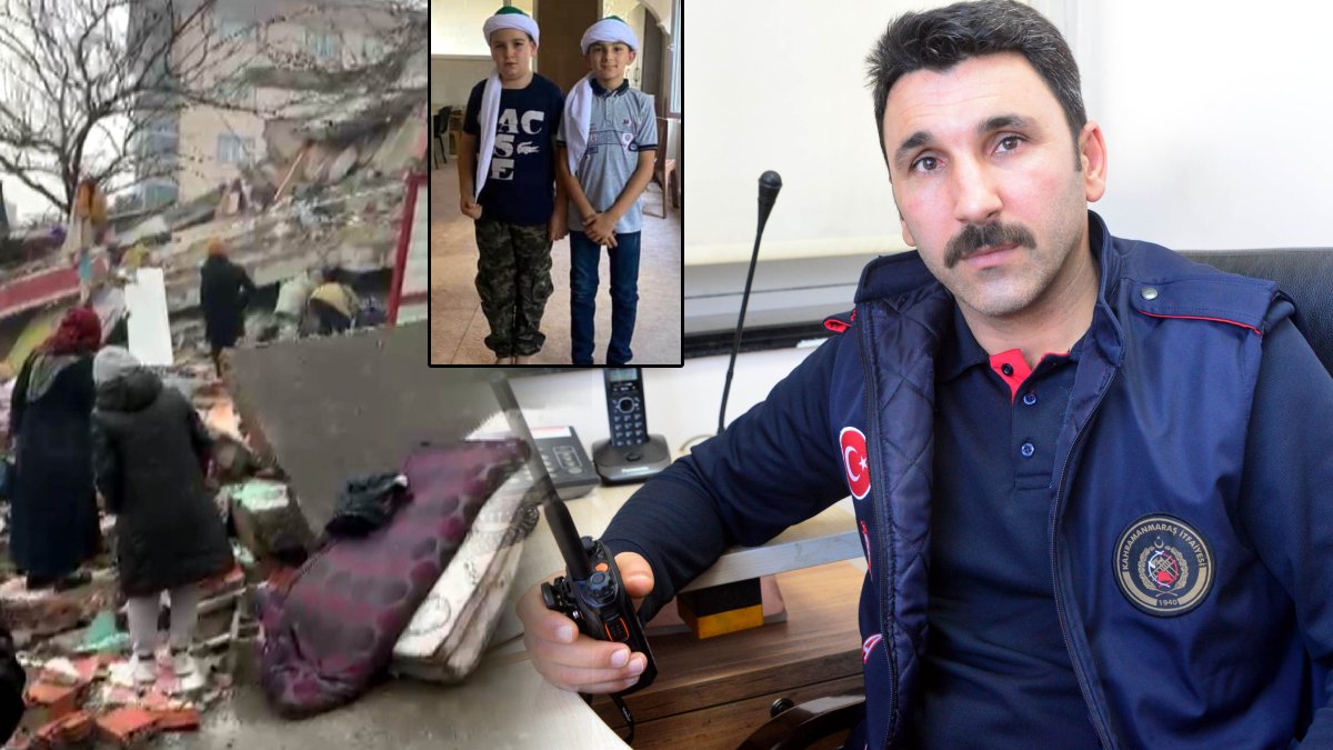 O gece en acı ihbar eşinden gelmişti... Enkaz altındaki oğlunu bırakıp, bin 50 kişinin kurtarılmasını sağladı