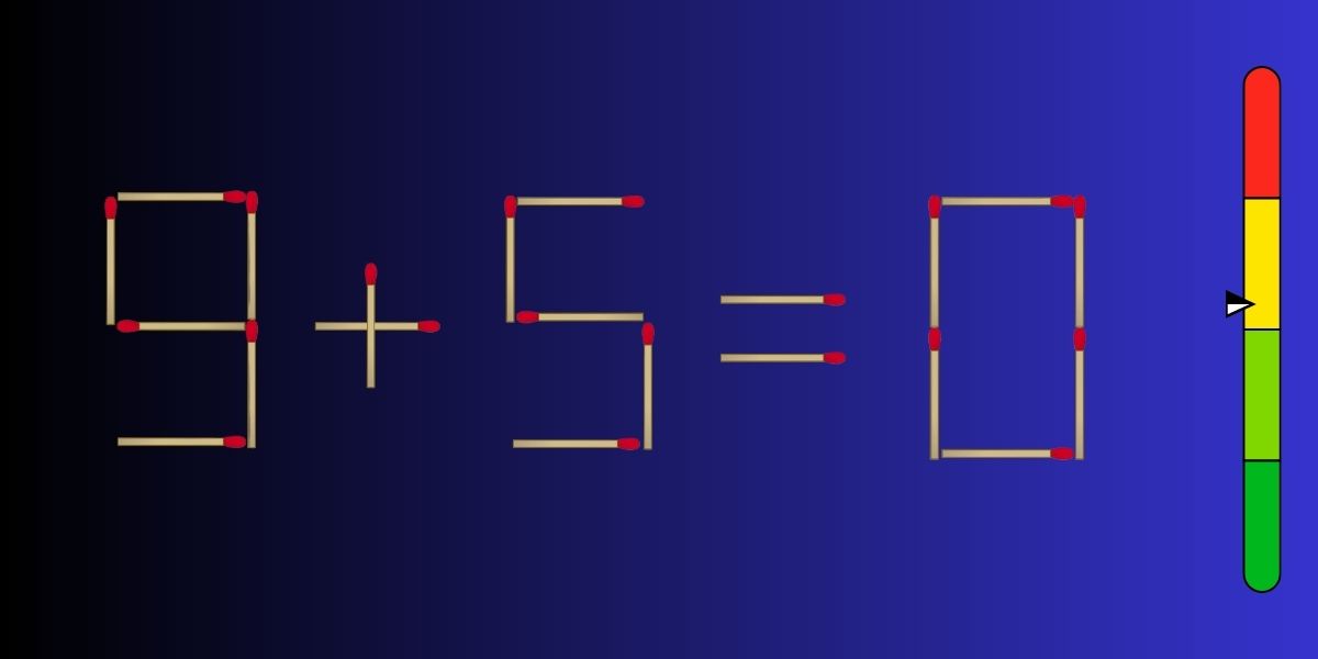 Zeka oyunu: Bu kibrit çöpü bulmacasını 20 saniyeden kısa sürede çözüp IQ'nuzu yükseltebilir misiniz?