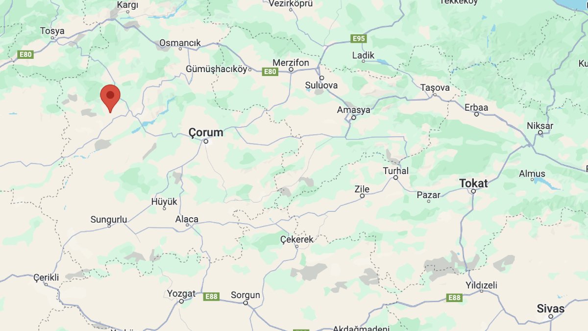 Çorum'da korkutan deprem I Son depremler