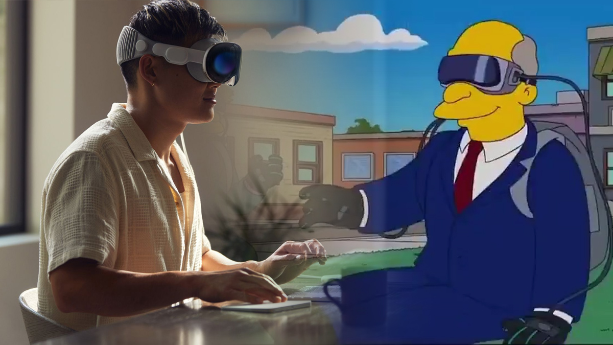Simpsonlar bunu da bildi! Bunu da tam 8 yıl önce anlattılar: Apple Vision ile geleceği gördüler