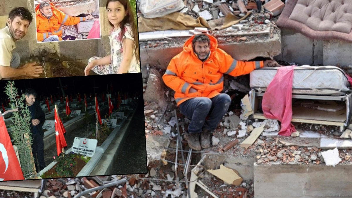 Enkaz altındaki kızının elini bırakmayan babadan en acı söz: Ellerini öptüm ama hiçbir çare bulamadık