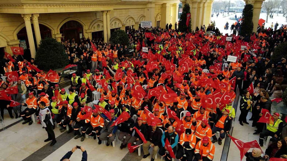 Büyükçekmece Belediye çalışanlarına yüzde 70 zam