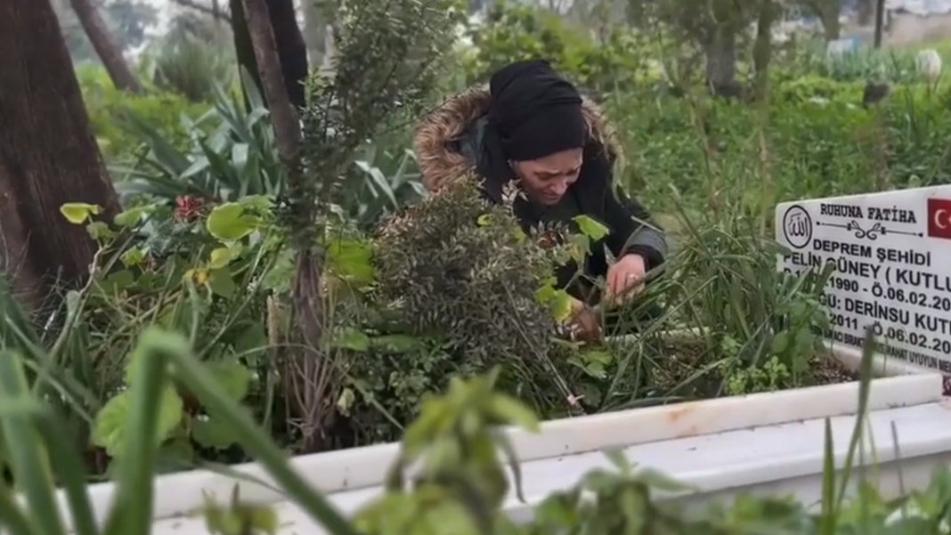 Kendi mezarına deprem sonrası kızını ve torununu defnetti: Benim içindi ama onları gömdüm
